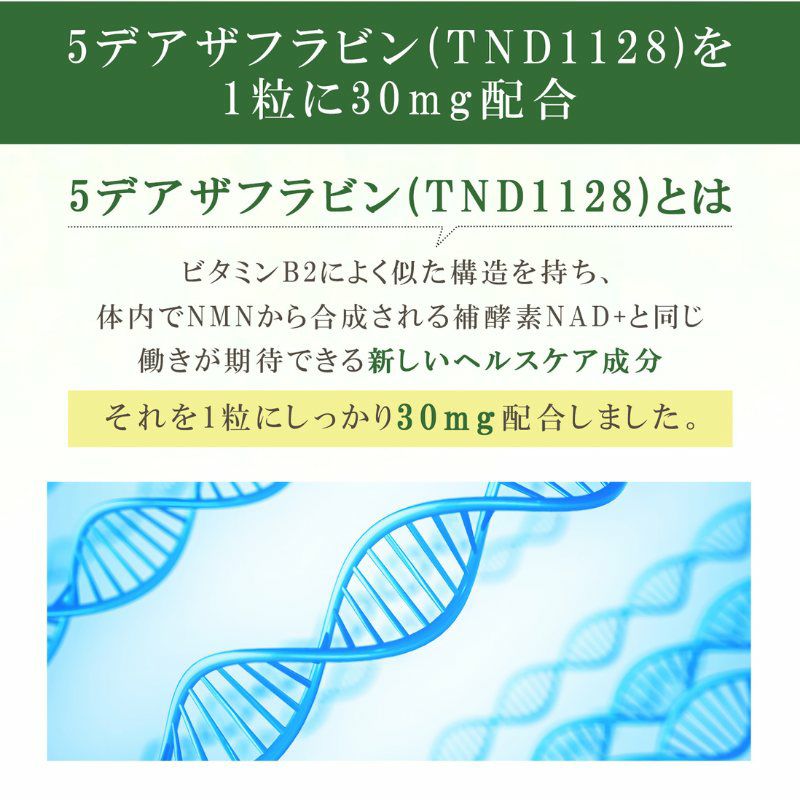 5-デアザフラビン協会認定正規商品】 5-デアザフラビン TND1128